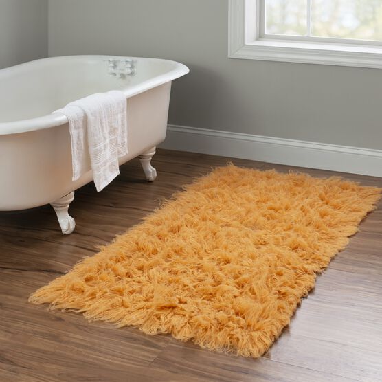 Flokati Pumpkin Rug, , on-hover image number null