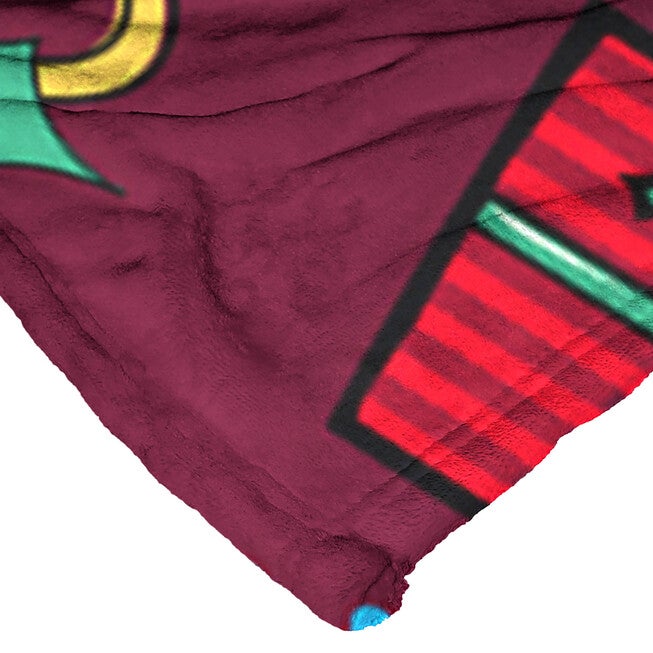 Wb Friends Christmas Pattern Silk Touch Throw Blanket, , alternate image number 2