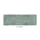 Shaggy Border Bath Rug Mat, 20" X 60", SAGE, hi-res image number null