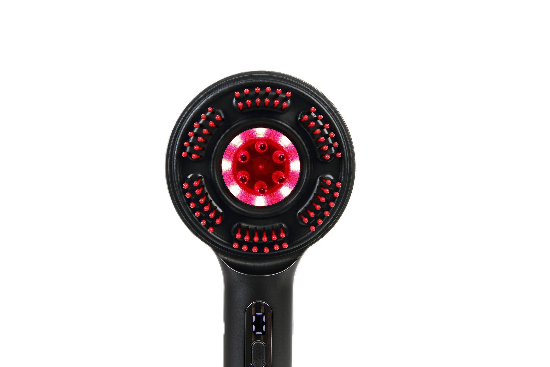 Panther Glow 3X LED Hair Rejuvenate Massage Comb, GRAY, alternate image number 6
