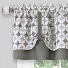 Callie Window Curtain Tier Pair and Valance Set - 58x24, , alternate image number null