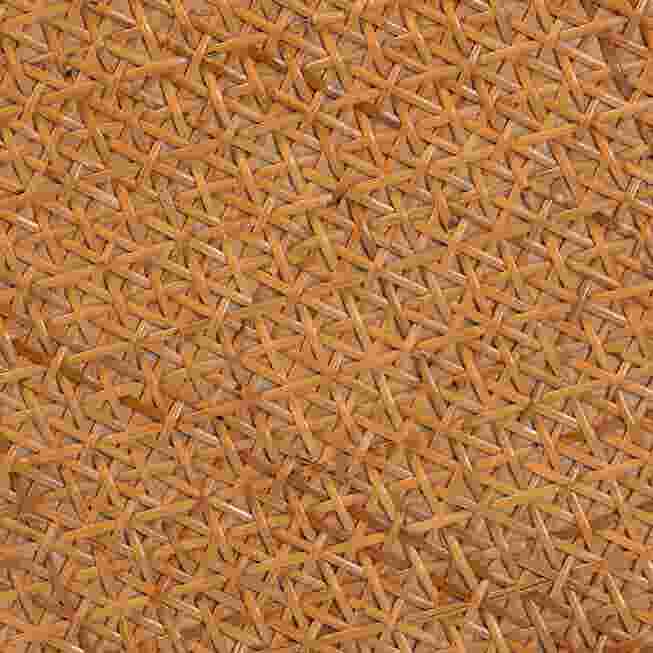 Close-up of rattan weave texture pattern