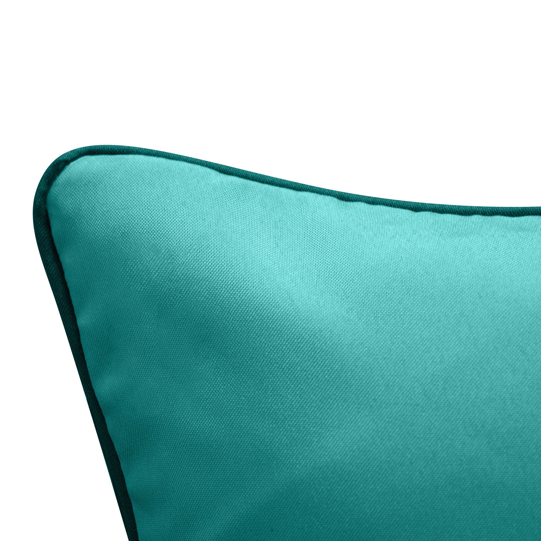 Indoor/Outdoor Reversible Jaipur Print Decorative Throw Pillow 18X18, Turq/Leaf, , alternate image number 4