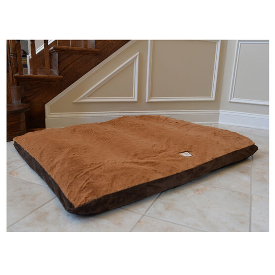 Large Pet Dog Bed Mat With Poly Fill Cushion, , alternate image number null