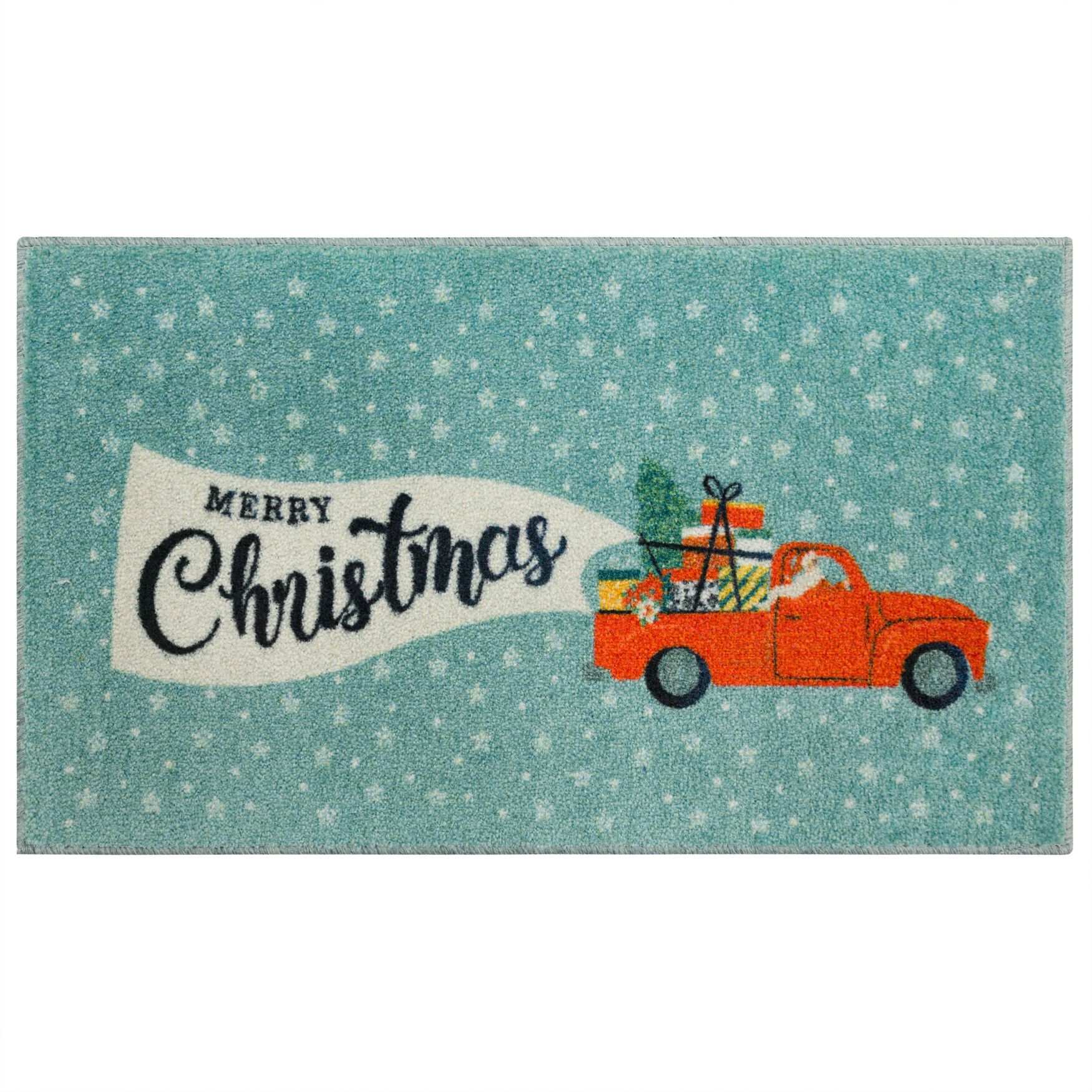 Christmas Present Tree Kitchen Rug, MULTI, hi-res image number 0