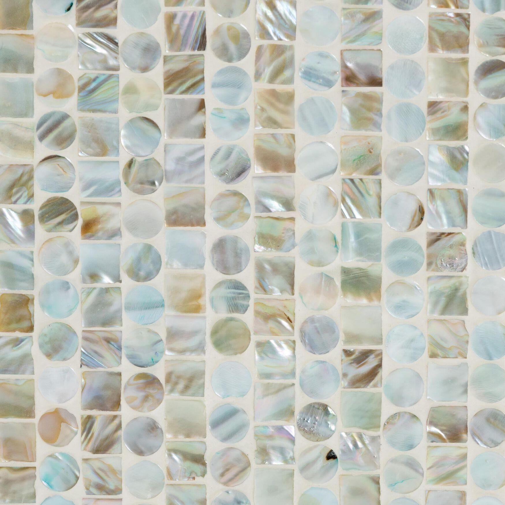 Quintus Modern Bohemian Multicolor Mother of Pearl and Gold Metal Storage Cabinet, , alternate image number 12