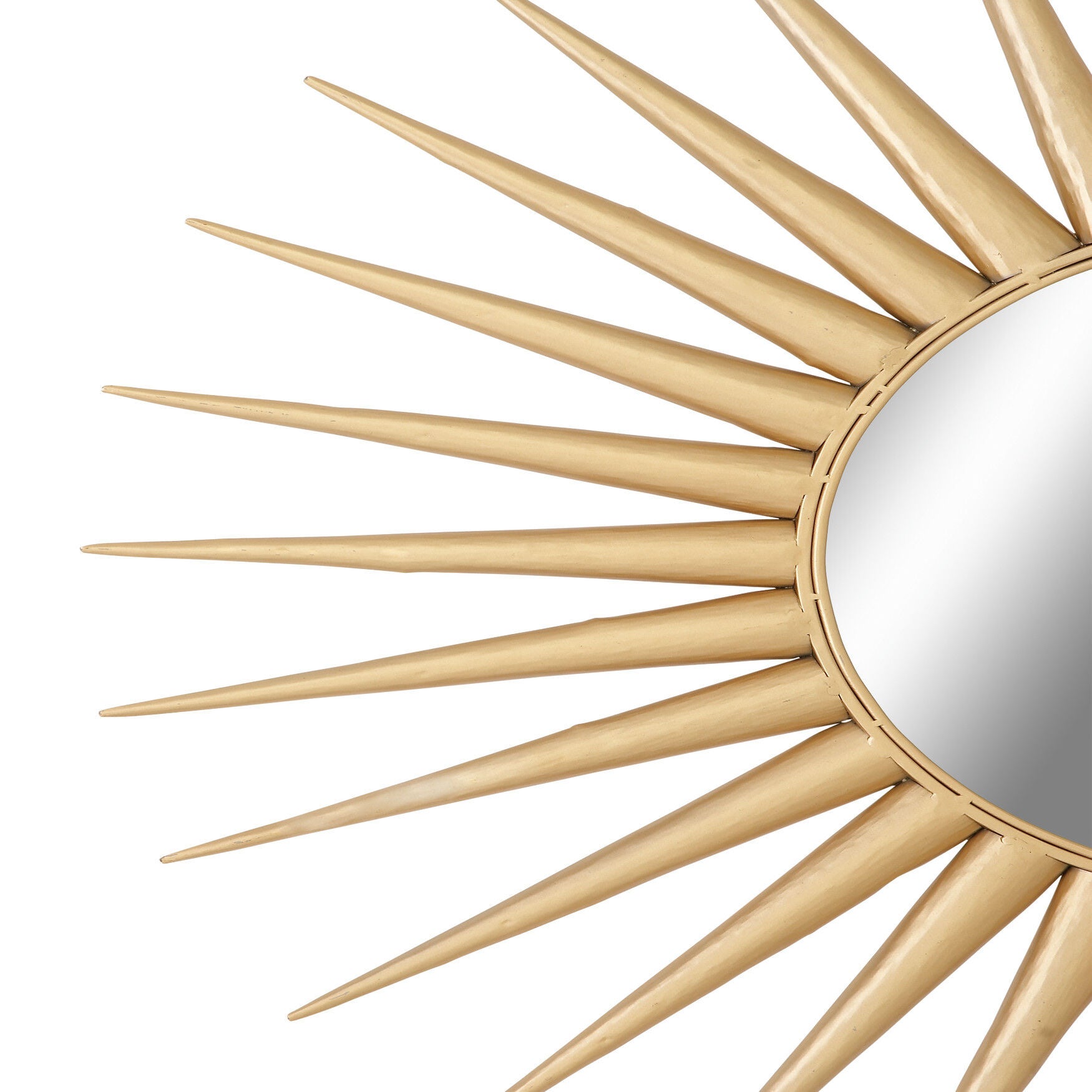 Cosmoliving By Cosmopolitan Gold Glam Wall Mirror, , alternate image number 2