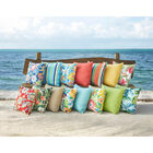 20"Sq. Outdoor Toss Pillow, POPPY STRIPE, hi-res image number null