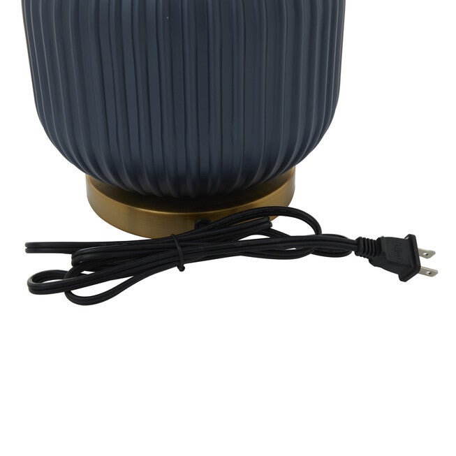 Blue Transitional Table Lamp, , alternate image number 3