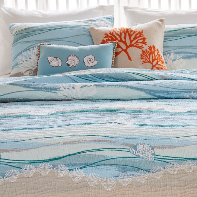 Maui Quilt And Decorative Pillow Set, , alternate image number null