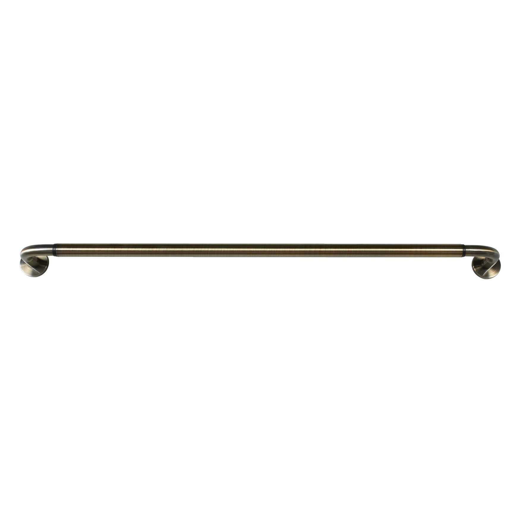 Versailles&#39; Privacy Rod Set (66in - 120in), BRASS, hi-res image number 0