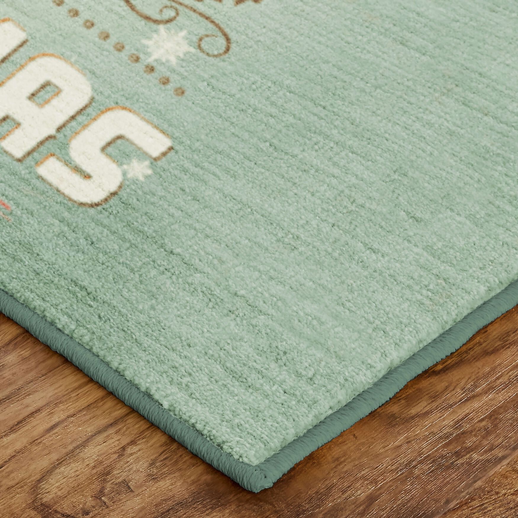 Merry Little Christmas Multi Kitchen Rug, , on-hover image number 1