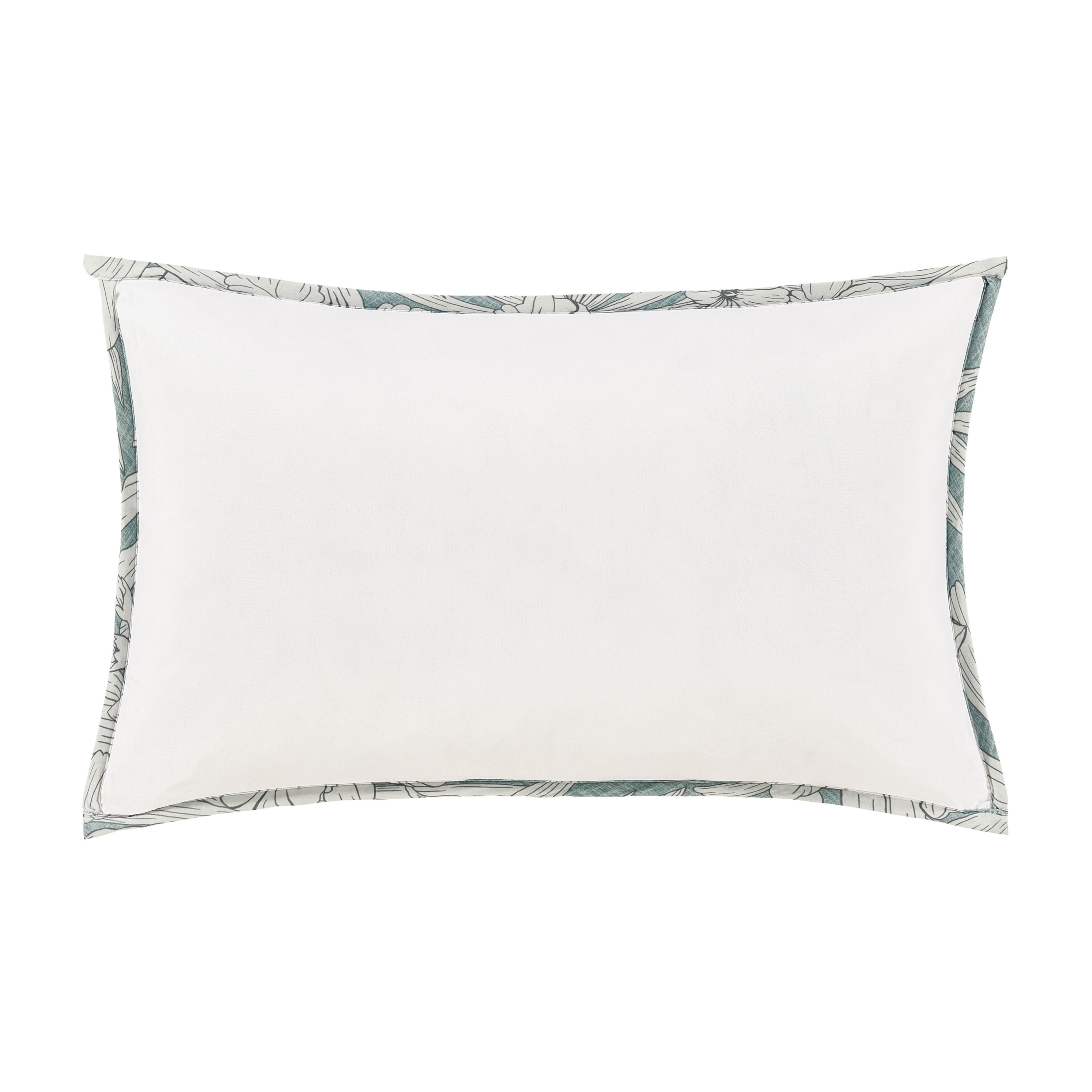 Auckland Quilted Boudoir Decorative Throw Pillow, AQUA, on-hover image number 1