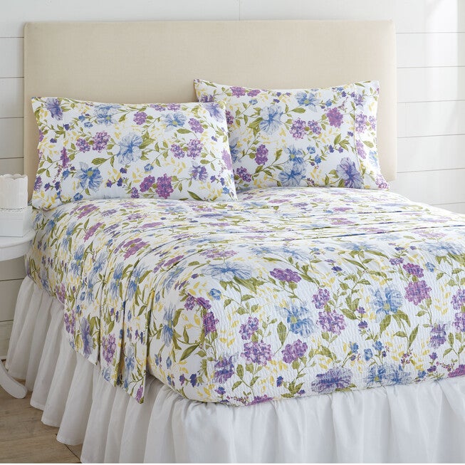 300 Thread Count Cotton Printed Bed Tite™ Sheet Set, , alternate image number null