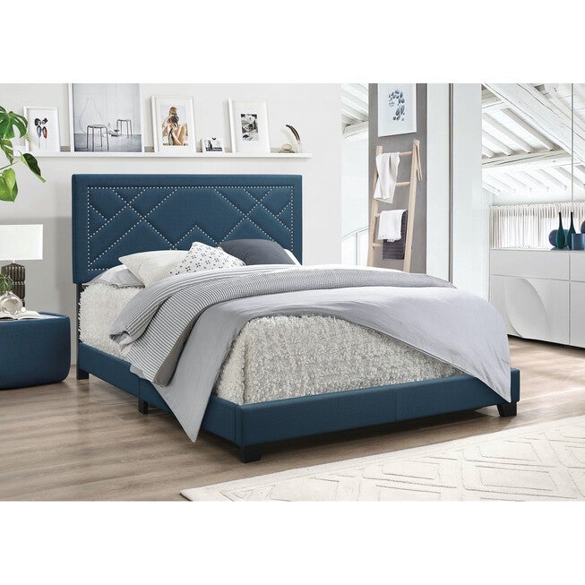 Eastern King Bed Bedroom, DARK TEAL, hi-res image number 0
