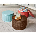 Santiago Round Storage Table, BROWN, hi-res image number null