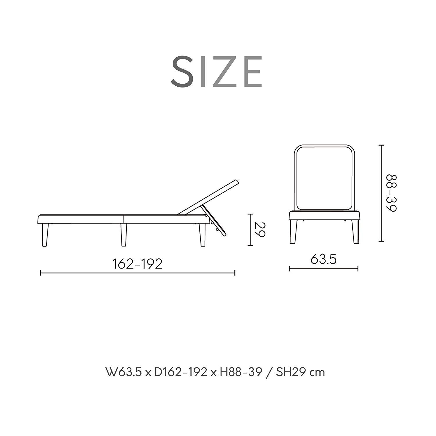 Tahiti Chaise Lounge, WHITE, alternate image number 6