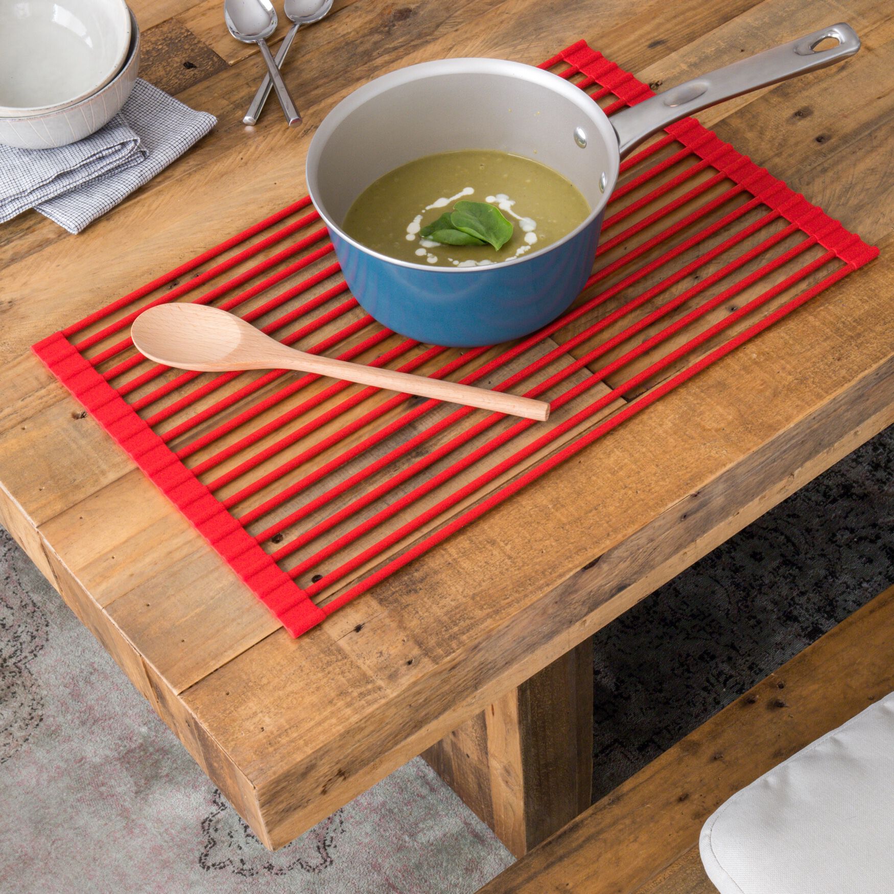 Over Sink Roll-Up Drying Rack, , alternate image number 3