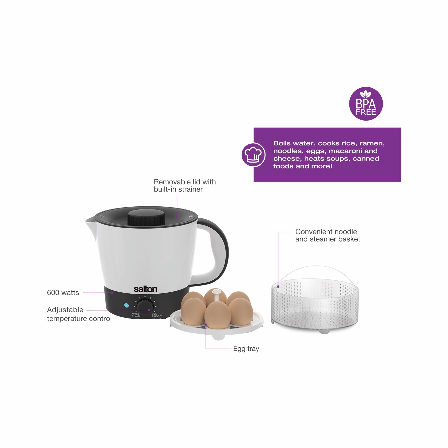 Multipot - 1.25 L/Qt, , alternate image number 2