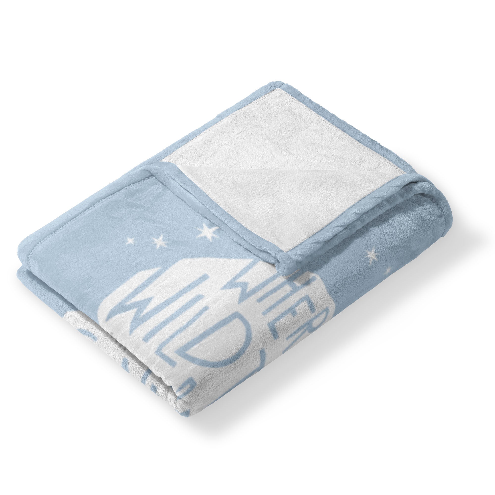 Warner Bros. Where the Wild Things Are Wild Things Silk Touch Throw Blanket 50x60 Inches, BLUE, alternate image number 3