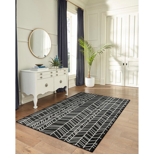 Liora Manne Carmel Chevron Indoor/Outdoor Rug, , on-hover image number null