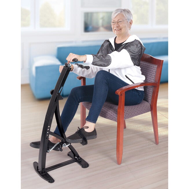 HOMETRACK™ Deluxe Home Exercise Bike, BLACK, hi-res image number 0