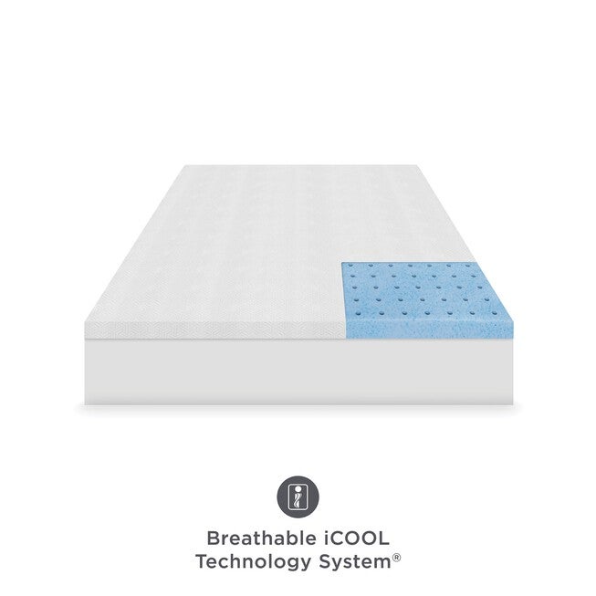 SensorPEDIC 2-Inch Prime Gel-Infused Memory Foam Mattress Topper, , alternate image number 5