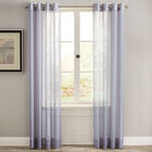 BH Studio Sheer Voile Grommet Panel, SLATE, hi-res image number null