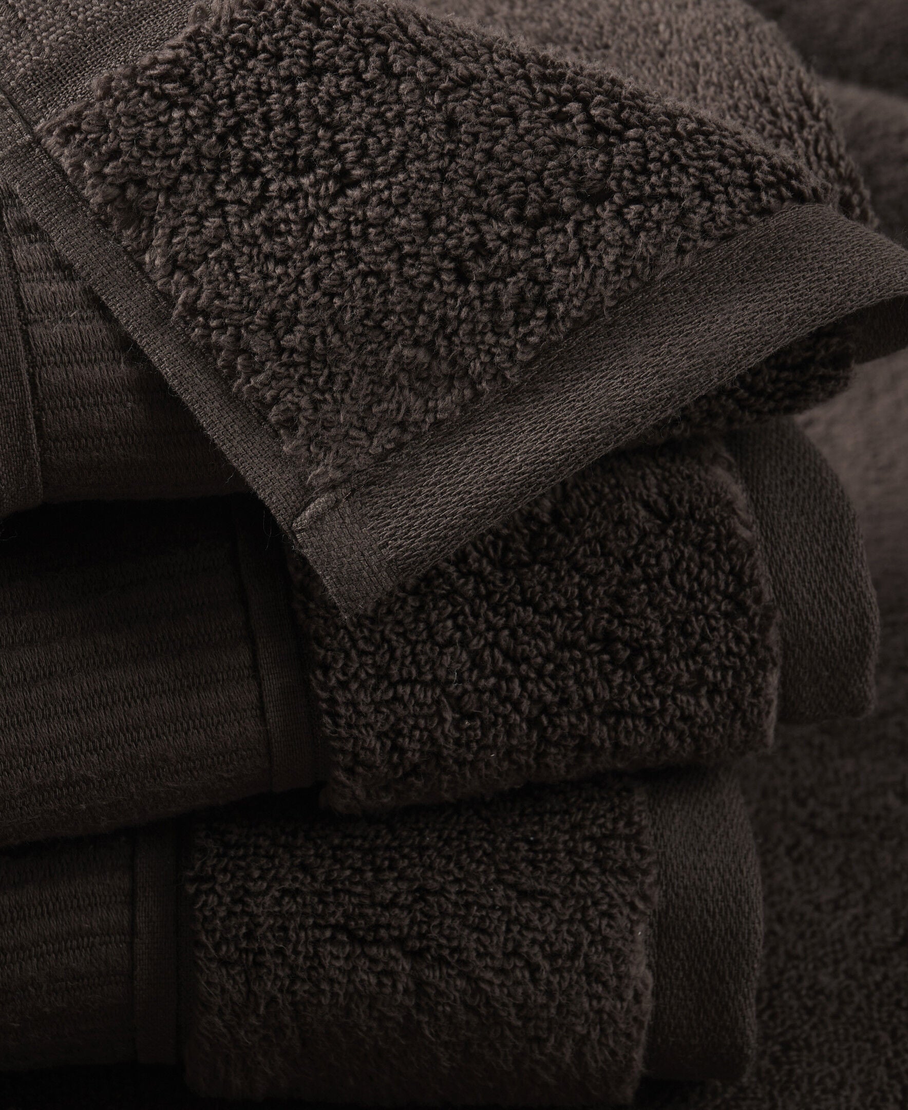 BELMORE 6PC. TOWEL SET, MOCHA, alternate image number 5