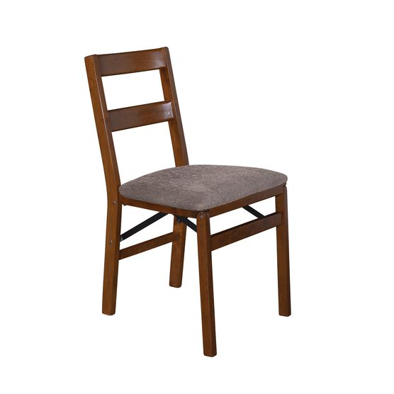Classic Back Wood Folding Chairs, Set Of 2, FRUITWOOD, hi-res image number null
