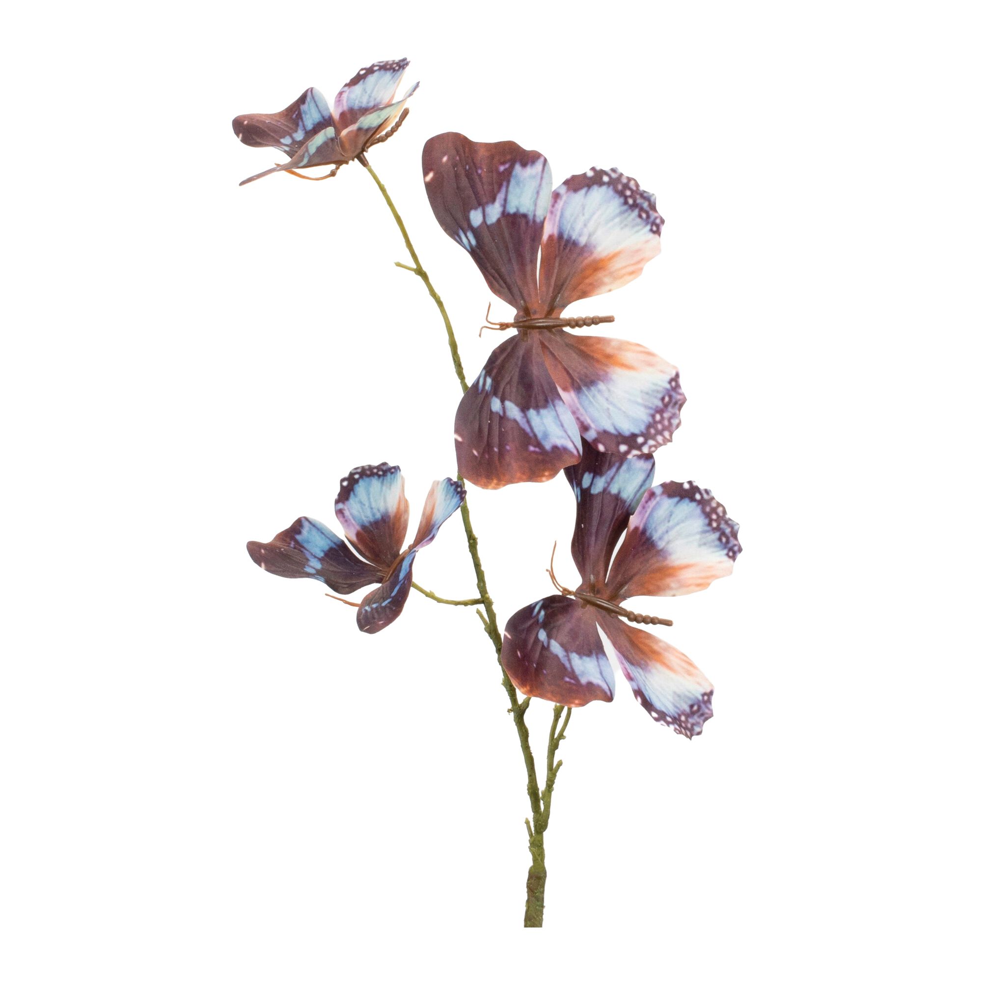 Butterfly Spray (Set of 6), BROWN/BLUE, hi-res image number 0