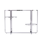 Maxina Mirrored Console Table w/ Storage, , alternate image number 1
