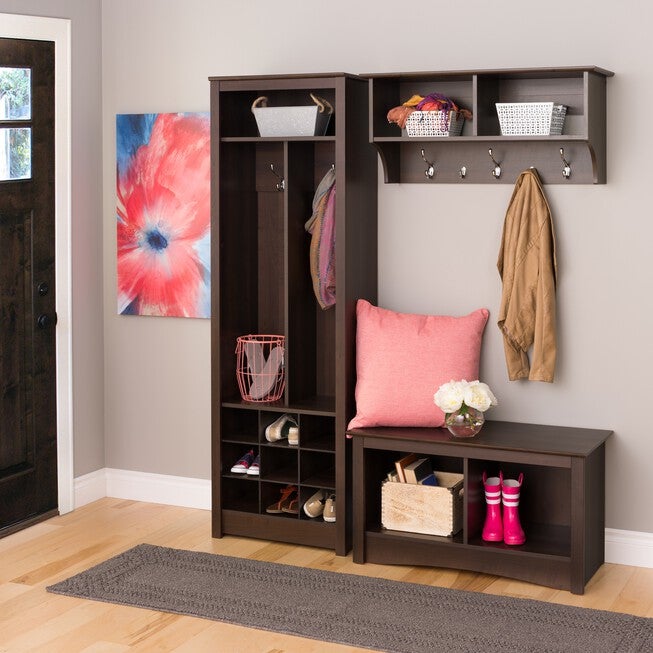 36 inches Wide Hanging Entryway Shelf, , on-hover image number null