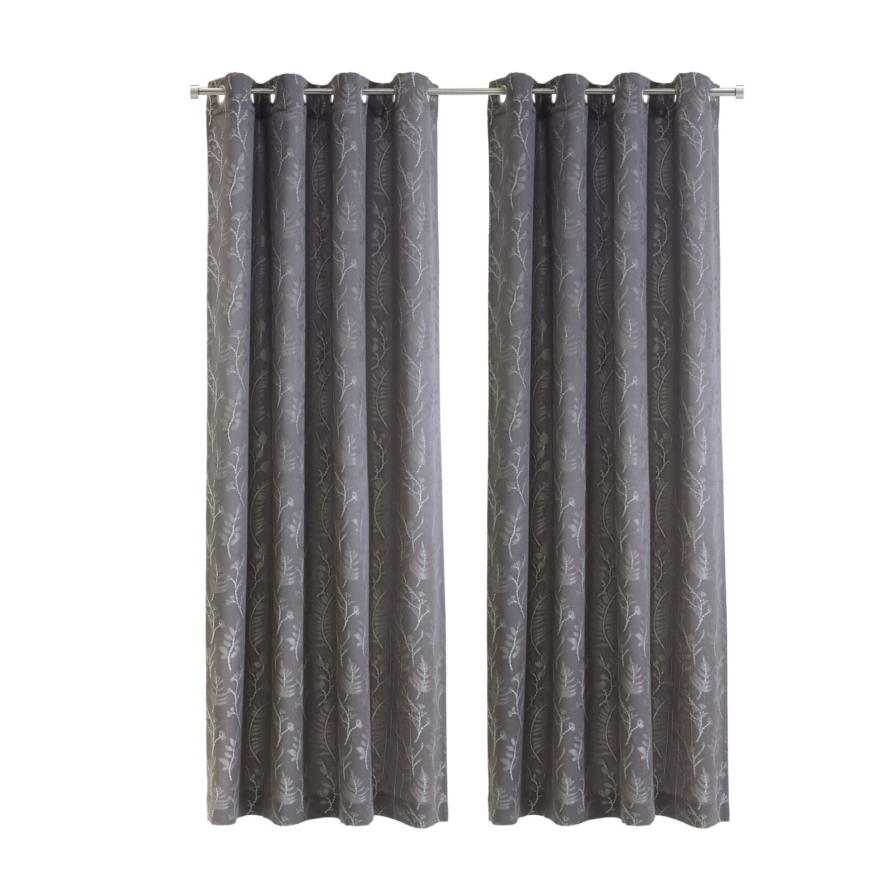 Botanica Light Filtering Grommet Curtain Panel, , on-hover image number 1