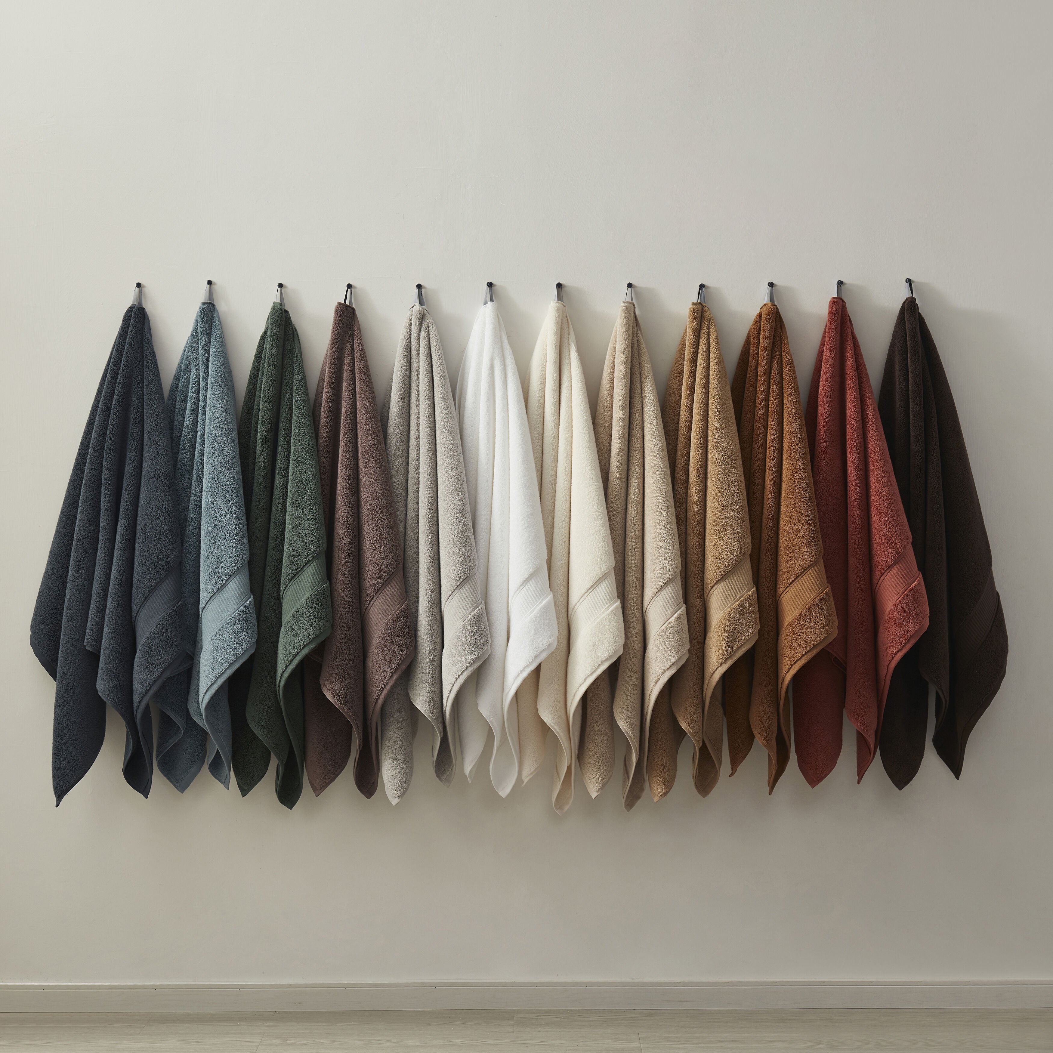 BELMORE 6PC. TOWEL SET, IVORY, alternate image number 3