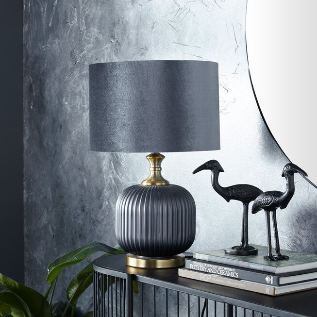 Blue Transitional Table Lamp, , alternate image number 7