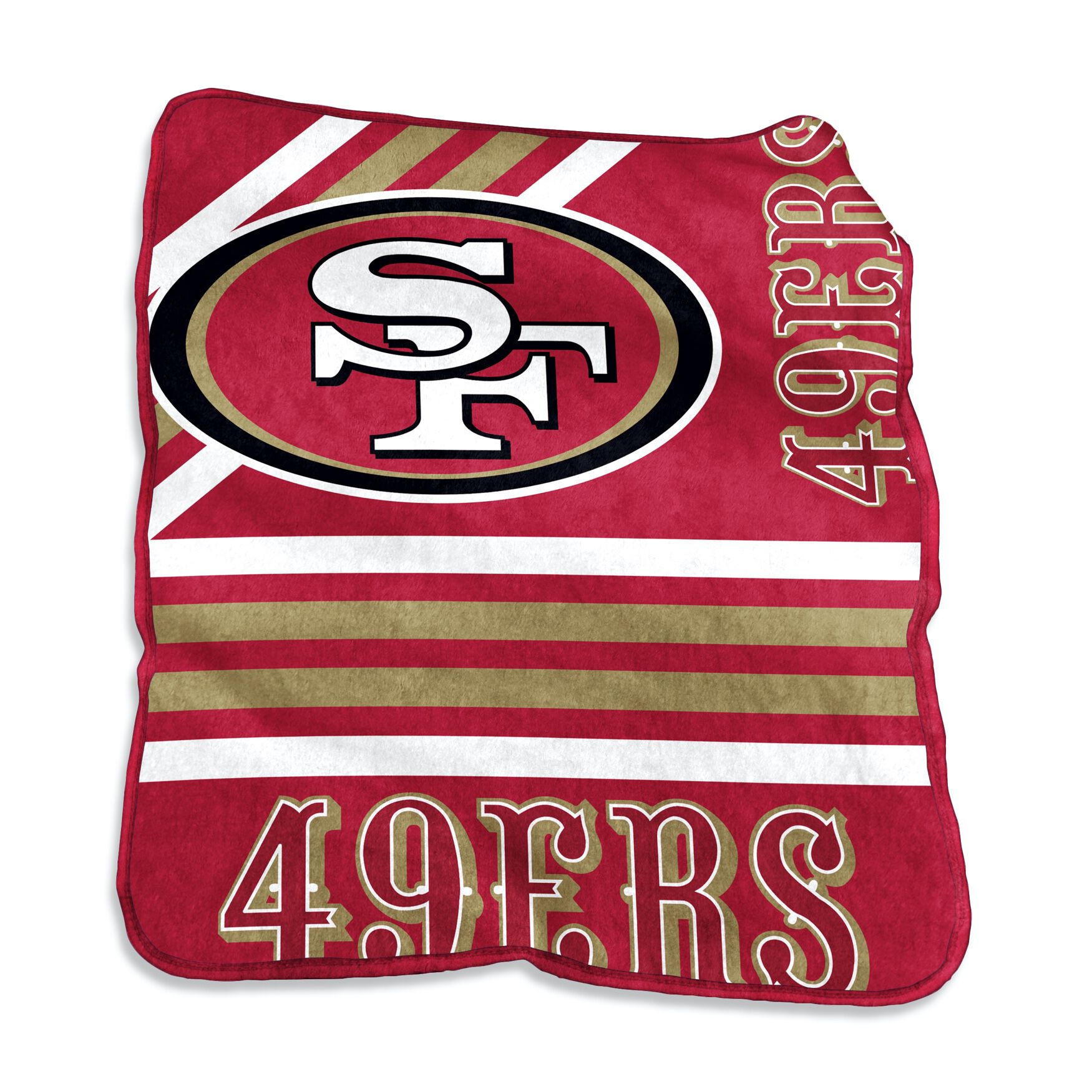 San Francisco 49Ers Raschel Throw Home Textiles, MULTI, hi-res image number 0