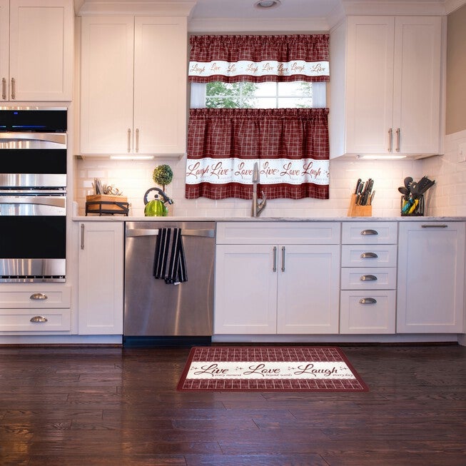 Anti Fatigue Mat Live Love Laugh, , on-hover image number 1