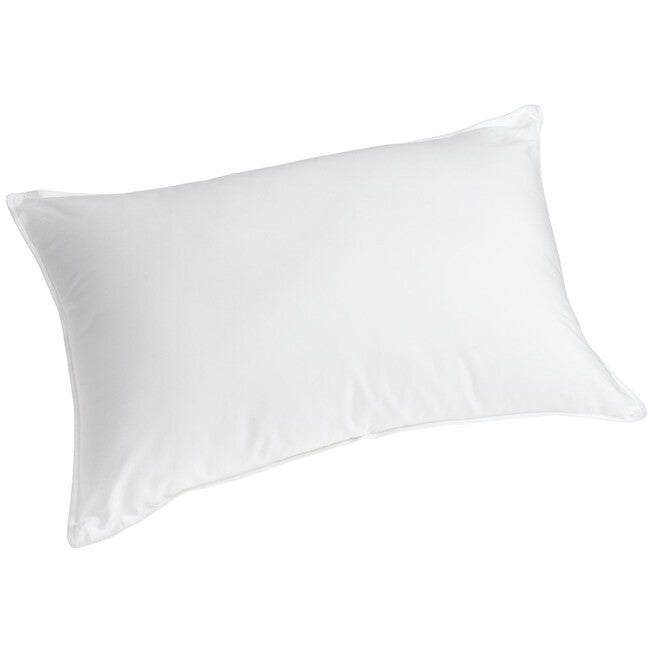 White Duck Down Bed Pillow, WHITE, hi-res image number null