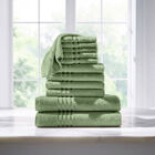12-Pc. Zero-Twist Bath Towel Set, SAGE, hi-res image number null