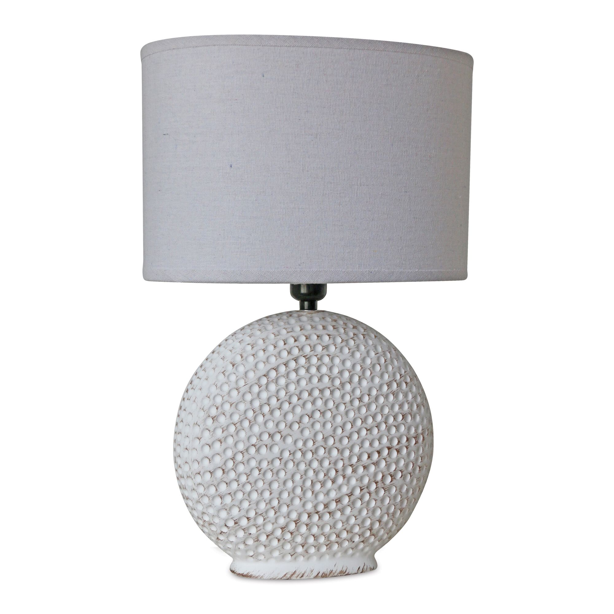 Table Lamp 18 inchesH Ceramic, WHITE/GREY, hi-res image number 0