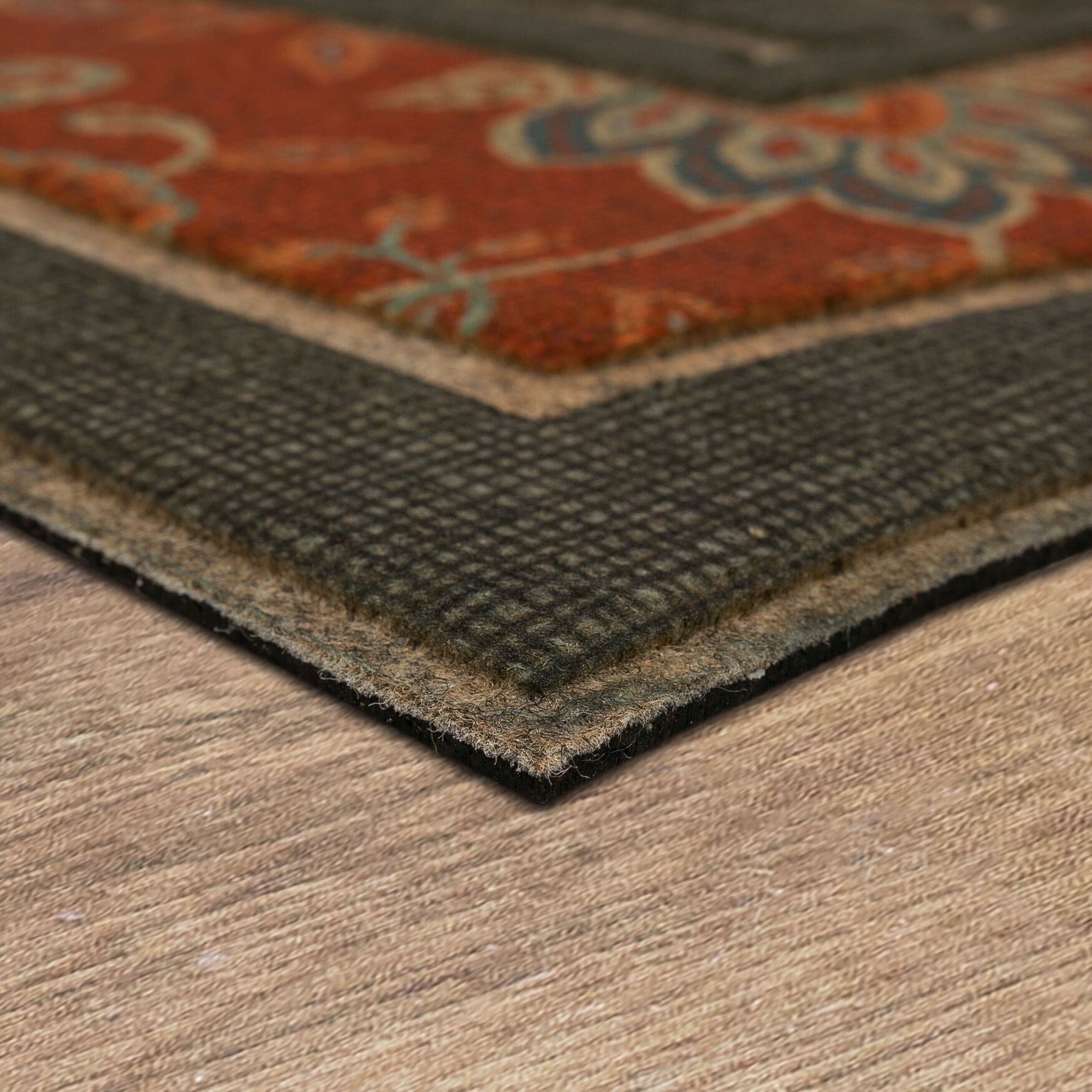 Cozy Jacobean Door Mat, , on-hover image number 1