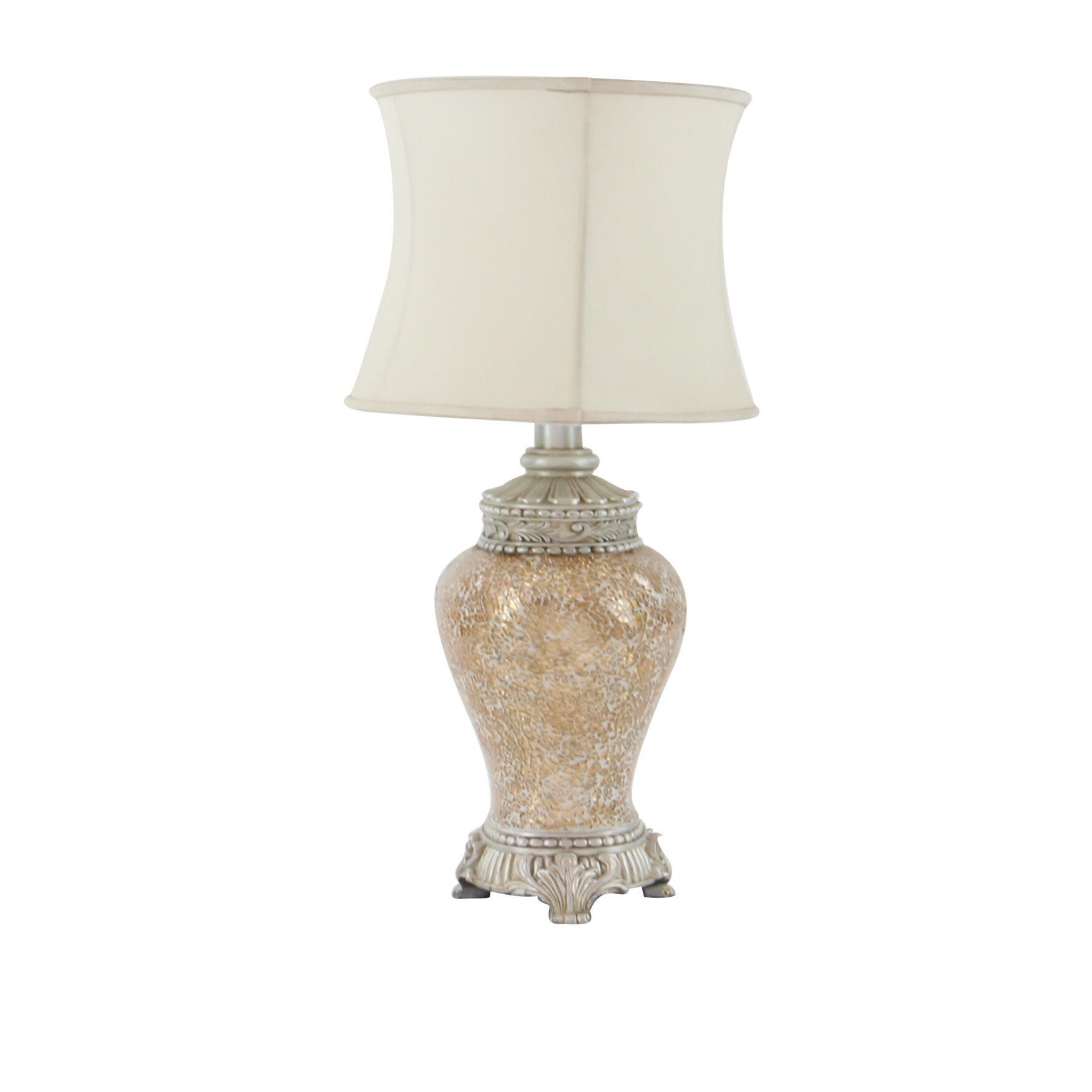 Bronze Glass Tuscan Table Lamp, , alternate image number 4