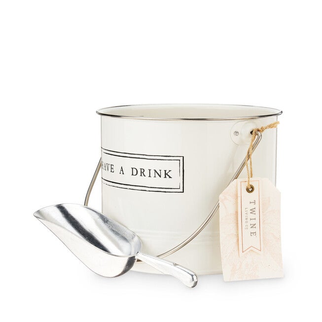 Have A Drink Ice Bucket And Scoop, , alternate image number null