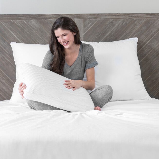 SensorPEDIC Luxury Extraordinaire Gusseted Memory Foam Pillow, , alternate image number null