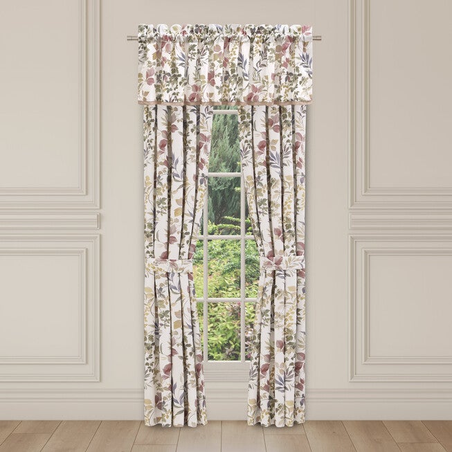 Rosewood 84 Inch Window Panel Pair, ROSE, alternate image number null