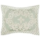 Chenille Medallion Design, Standard Sham, SAGE, hi-res image number null