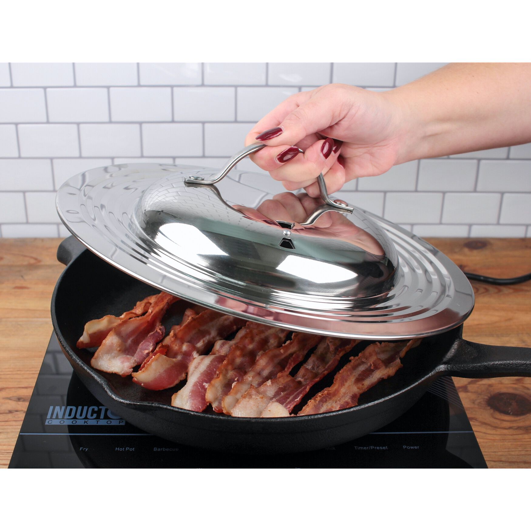 Universal Lid - Stainless Steel, , alternate image number 2