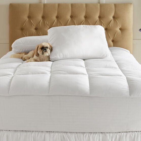 Gel Touch Bed Tite™ Topper, WHITE, hi-res image number null