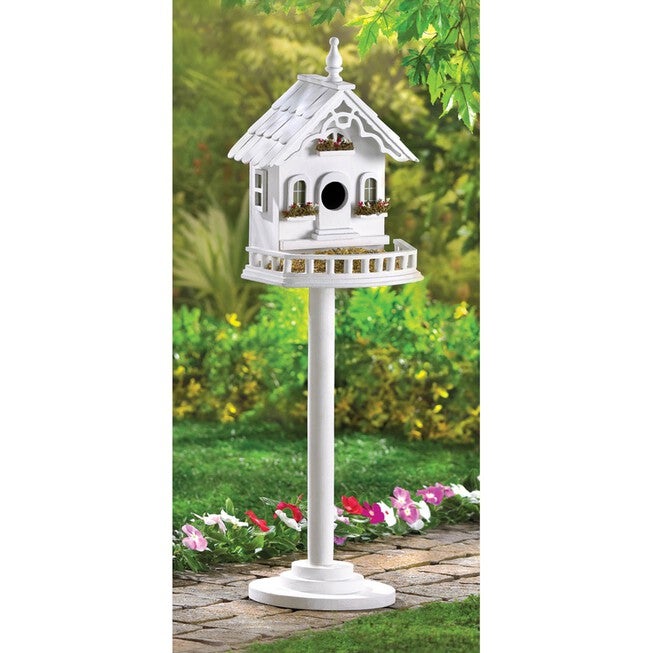 Freestanding Elegant Victorian Birdhouse, , alternate image number null